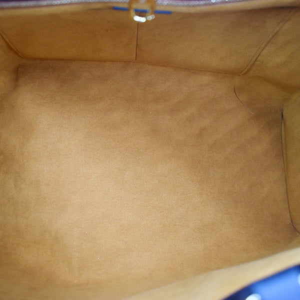 LOUIS VUITTON Onthego GM Monogram Empreinte Leather Tote Bag Black