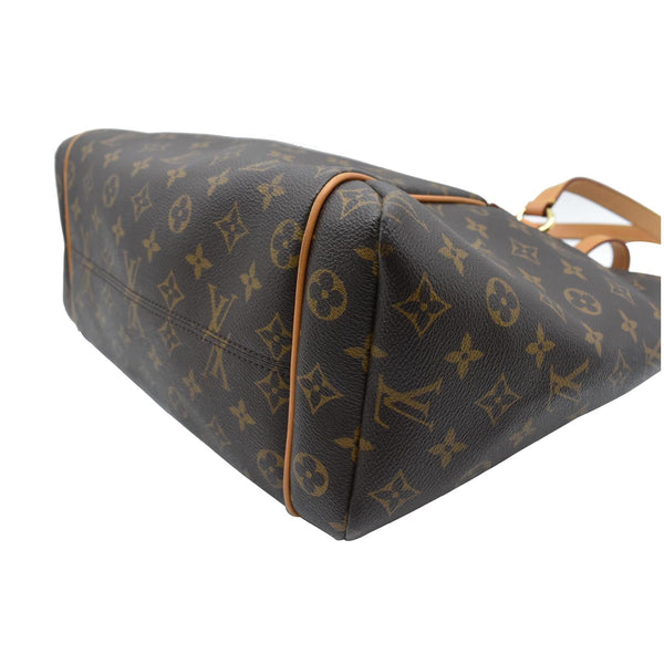 LOUIS VUITTON Totally MM Monogram Canvas Shoulder Bag Brown