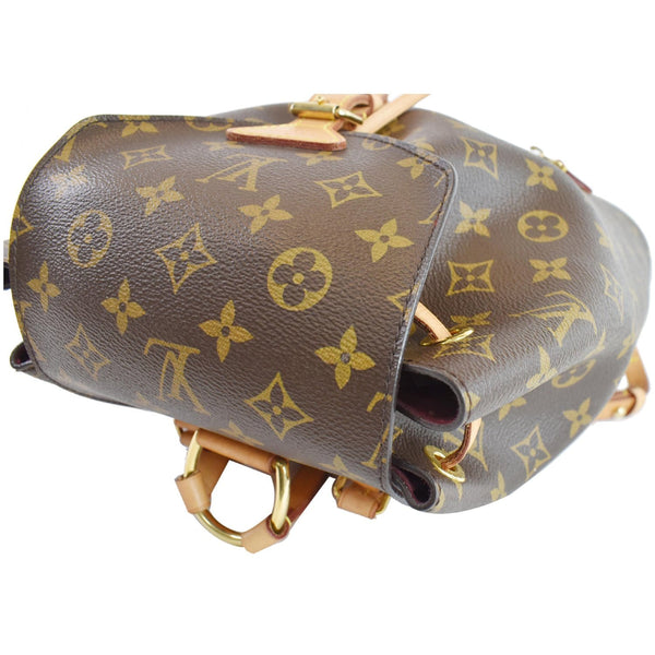 LV Montsouris NM Monogram Canvas Bag side look