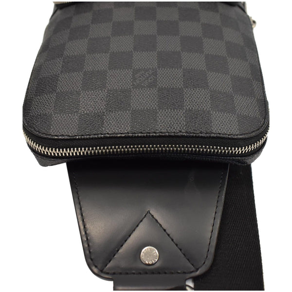 Louis Vuitton Avenue Sling Damier Graphite Crossbody Bag - top zip | DDH