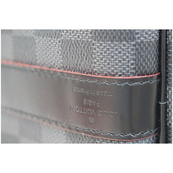 Louis Vuitton Keepall 55 Damier Graphite Travel Bag logo