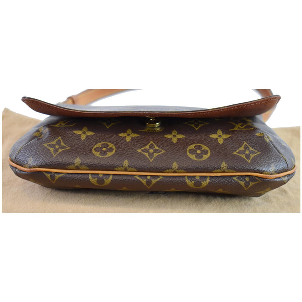 LOUIS VUITTON Musette Tango Monogram Canvas Shoulder Bag Brown