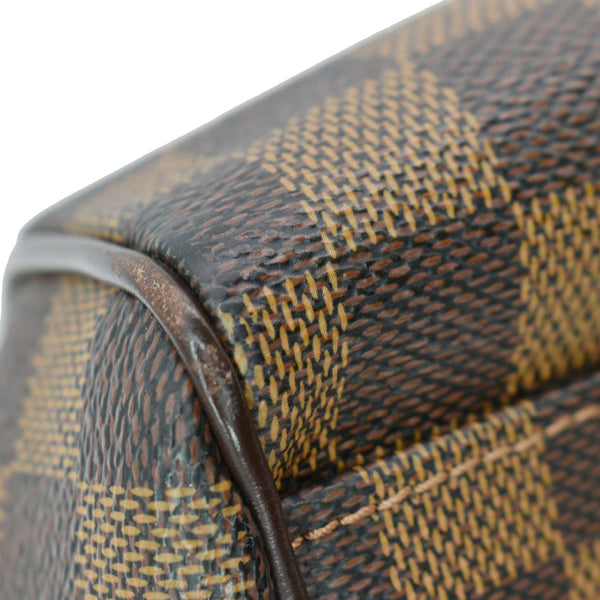 LOUIS VUITTON Trevi PM Damier Ebene Shoulder Bag Brown