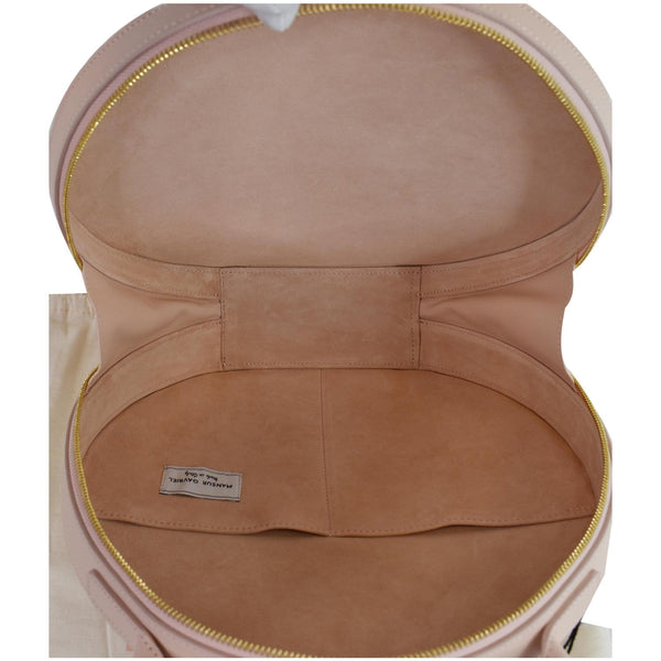 MANSUR GAVRIEL Large Circle Leather Tote Bag Pink