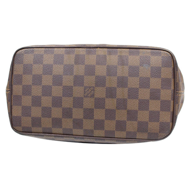 Louis Vuitton Saleya PM Damier Ebene Tote Shoulder Bag back view