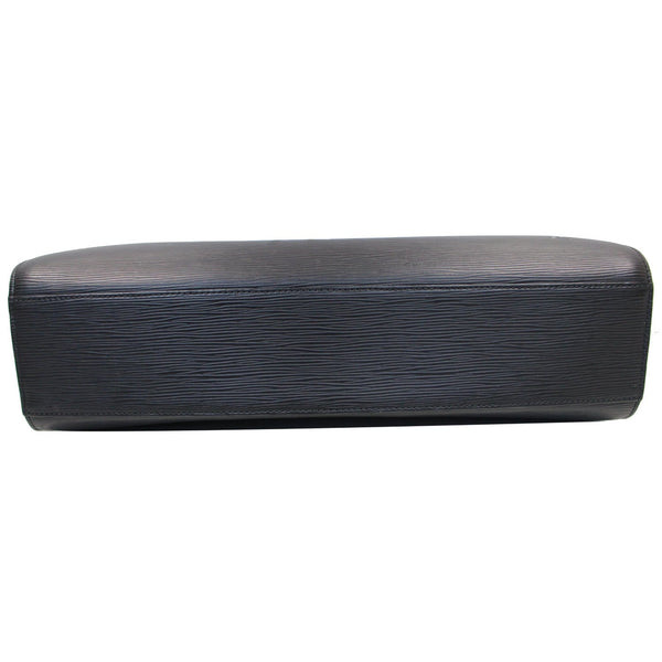 LOUIS VUITTON Sorbonne Epi Leather Briefcase Travel Bag Black