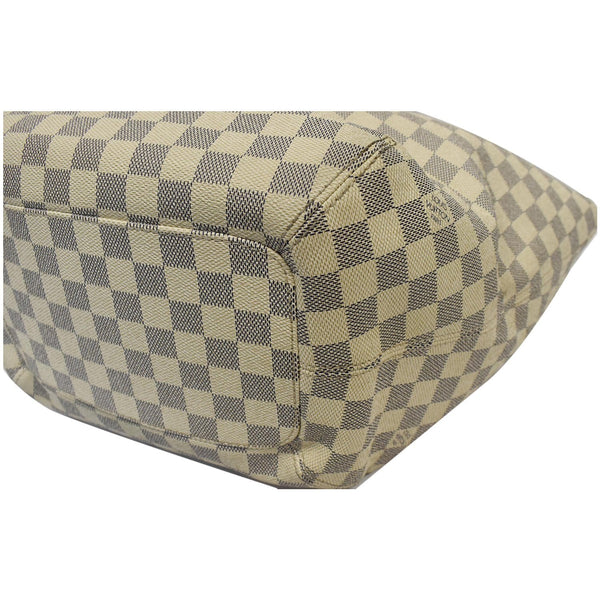 LOUIS VUITTON Salina PM Damier Azur Shoulder Bag White