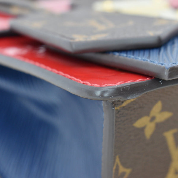 LOUIS VUITTON Spring Street Vernis Leather Crossbody Bag Red