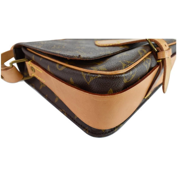 Louis Vuitton Cartouchiere PM Monogram Canvas Tote Bag - bottom strap