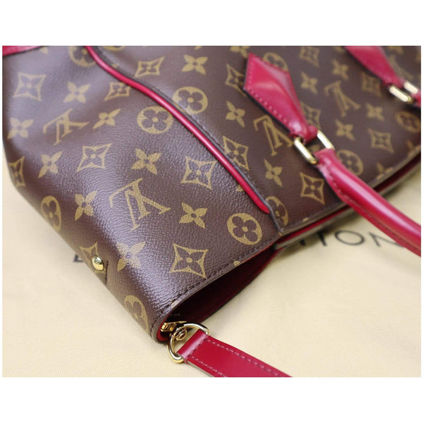 Fuchsia LV Phenix Monogram Canvas Shoulder Handbag