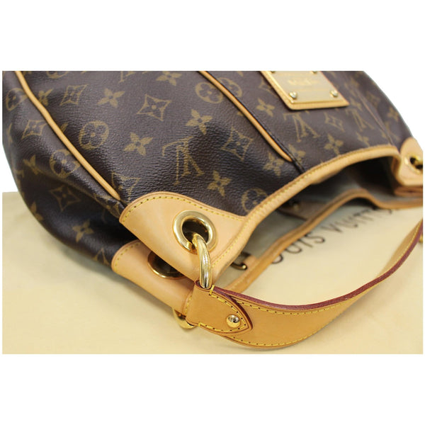 LOUIS VUITTON Galliera PM Monogram Canvas Shoulder Bag Brown