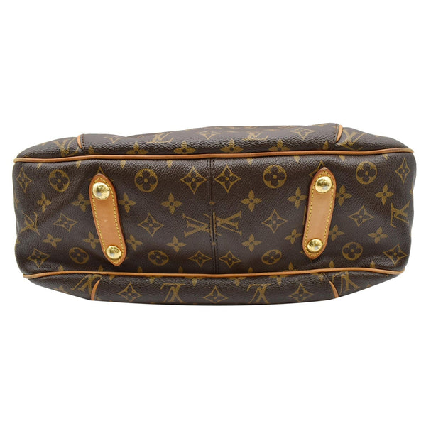 LOUIS VUITTON Galliera PM Monogram Canvas Shoulder Bag Brown