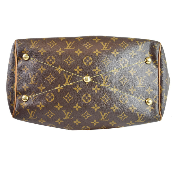 LOUIS VUITTON Tivoli GM Monogram Canvas Shoulder Bag Brown