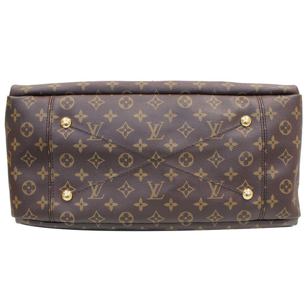 Louis Vuitton Artsy MM Monogram Canvas Shoulder Bag - leather