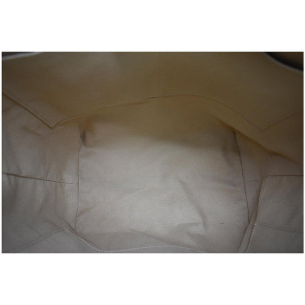 LOUIS VUITTON Totally MM Damier Azur Shoulder Bag White