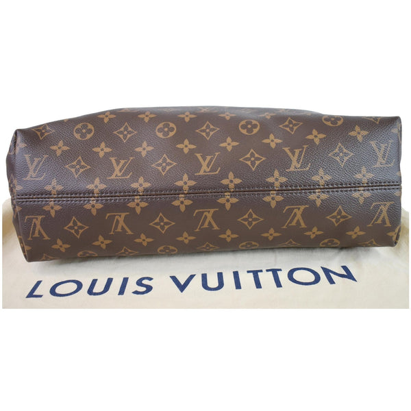 LOUIS VUITTON Graceful MM Monogram Canvas Shoulder Bag Brown