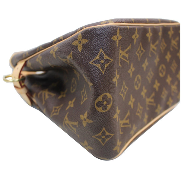 LOUIS VUITTON Batignolles Vertical Monogram Canvas Tote Bag Brown