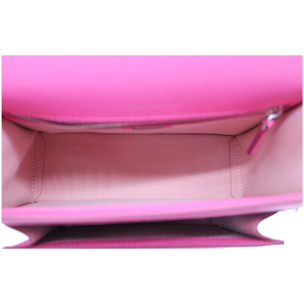 MCM Patricia Studded Leather Satchel Bag Pink