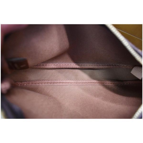 LOUIS VUITTON  Mini Pochette Monogram Canvas Accessoires Pouch Brown