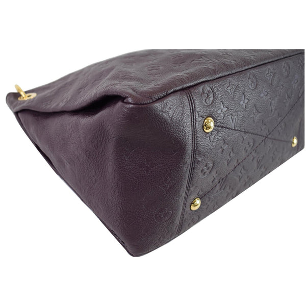 LOUIS VUITTON Artsy MM Empreinte Leather Shoulder Bag Aube