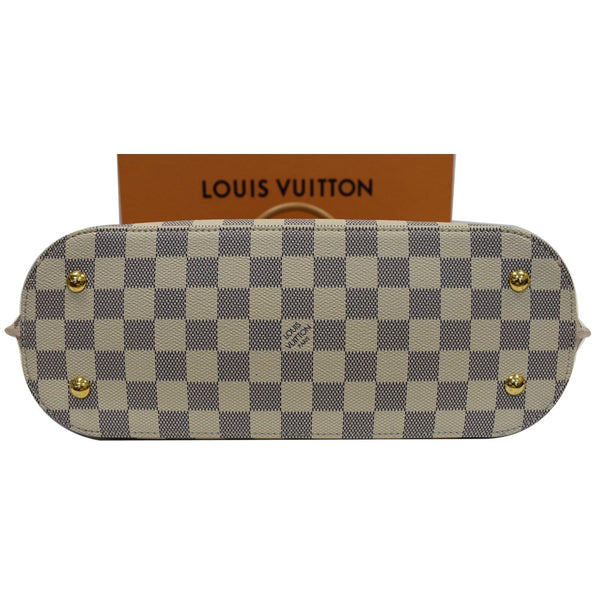 LOUIS VUITTON Girolata Damier Azur Shoulder Bag White