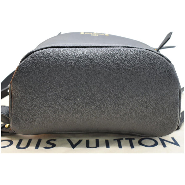 LOUIS VUITTON Sorbonne Monogram Empreinte Leather Backpack Black