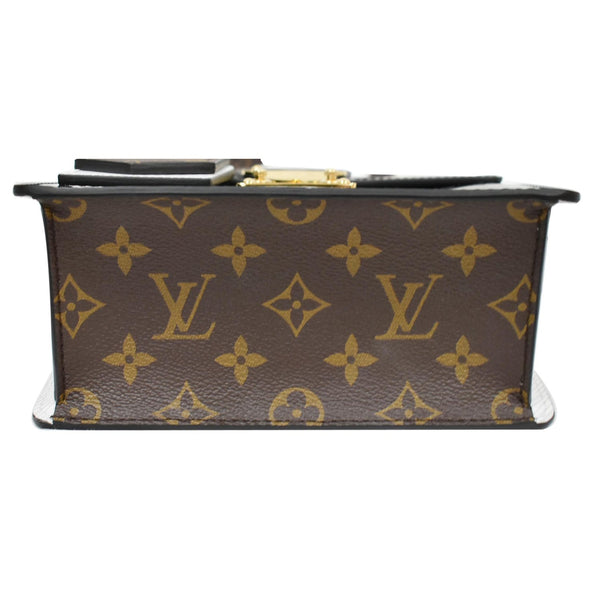 LOUIS VUITTON Spring Street Vernis Leather Crossbody Bag Black
