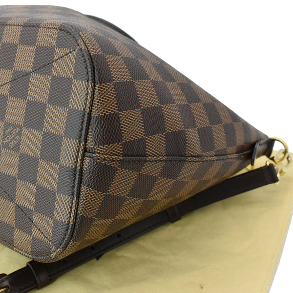 Louis Vuitton Siena Damier Ebene Shoulder Bag Brown