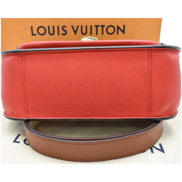 LOUIS VUITTON Vaugirard Monogram Canvas Shoulder Bag Coquelicot