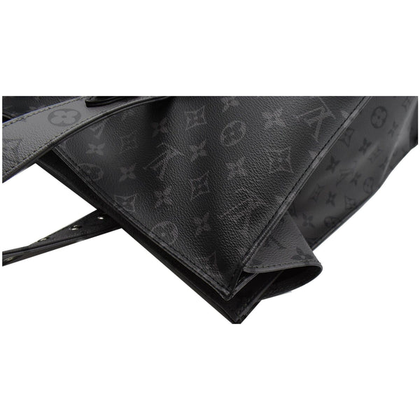 LOUIS VUITTON Cabas Zippe GM Monogram Eclipse Tote Bag Black