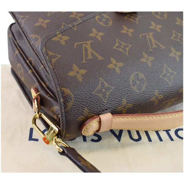 LOUIS VUITTON Metis Pochette Monogram Canvas Crossbody Bag Brown
