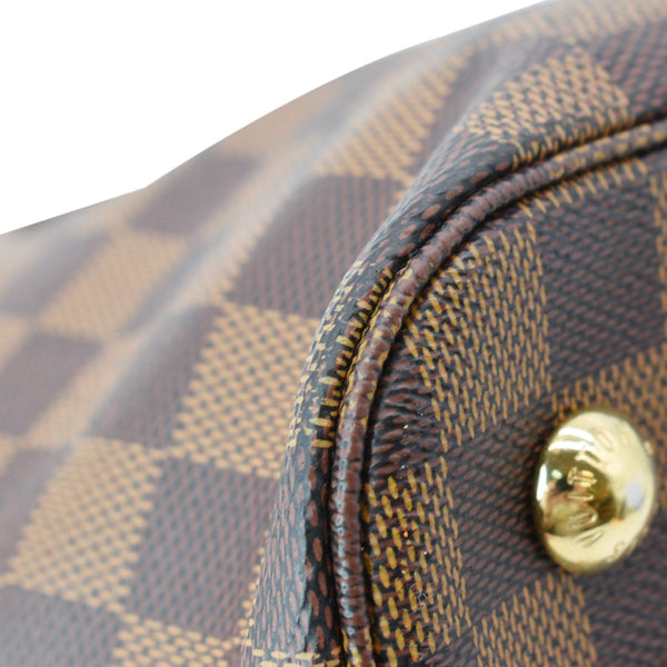 Louis Vuitton Belmont Damier Ebene Tote Bag Brown - DDH