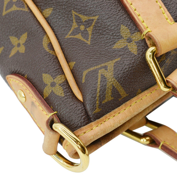 LOUIS VUITTON Estrela MM Monogram Canvas Shoulder Bag Brown