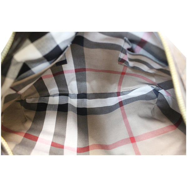 BURBERRY London Python Hobo Bag Bronze