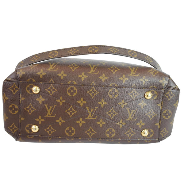 Louis Vuitton Montaigne MM Monogram Canvas Shoulder Bag - base with buttons