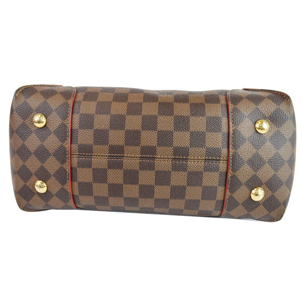 LOUIS VUITTON Caissa Damier Ebene Hobo Bag Brown