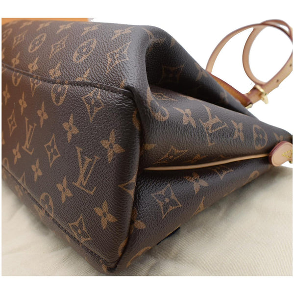 LOUIS VUITTON Rivoli PM Monogram Canvas Shoulder Bag Brown