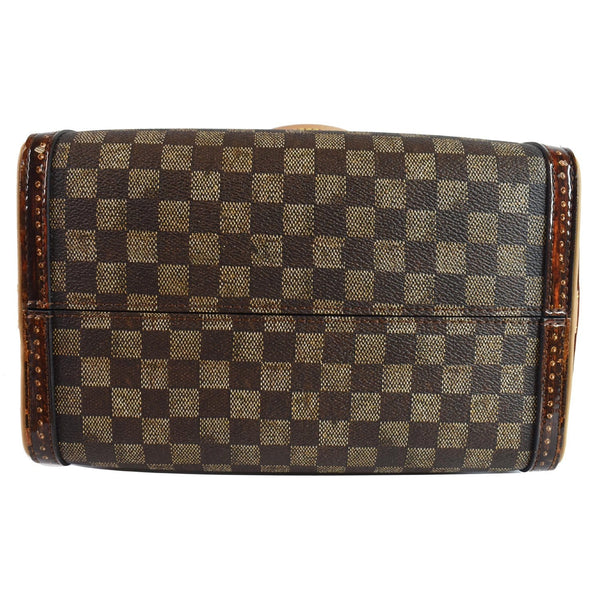 LOUIS VUITTON Time Trunk Speedy 25 Bandouliere Damier Shoulder Bag Black