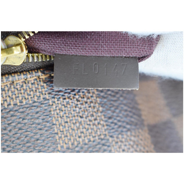 LOUIS VUITTON Iena PM Damier Ebene Shoulder Bag Brown