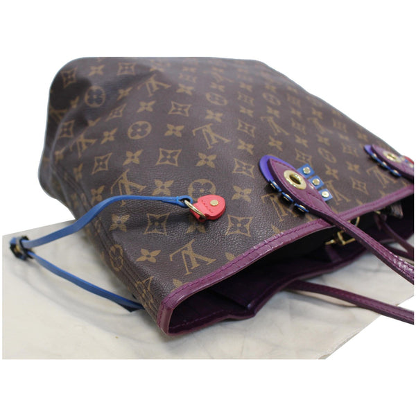 design LV Neverfull MM Totem Monogram Canvas Bag