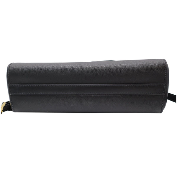 Prada Top Handle Saffiano Leather Tote Crossbody Bag Back