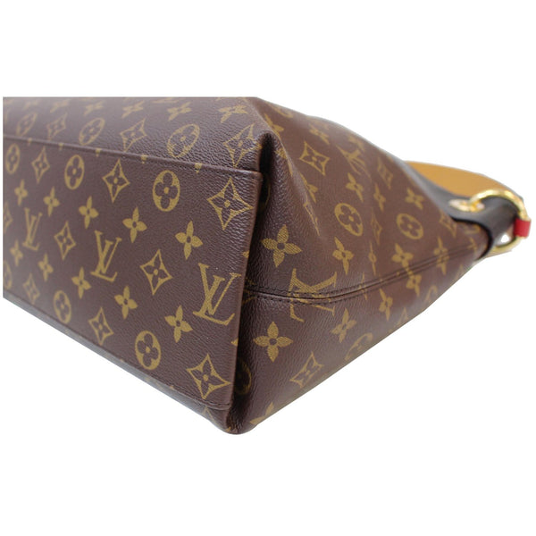 Made Year:2017 Louis Vuitton Tuileries Hobo Bag Black