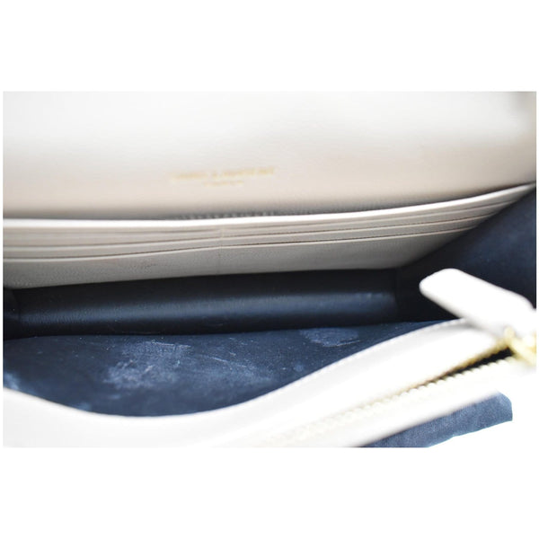 Yves Saint Laurent Matelasse Chevron Grain De Wallet