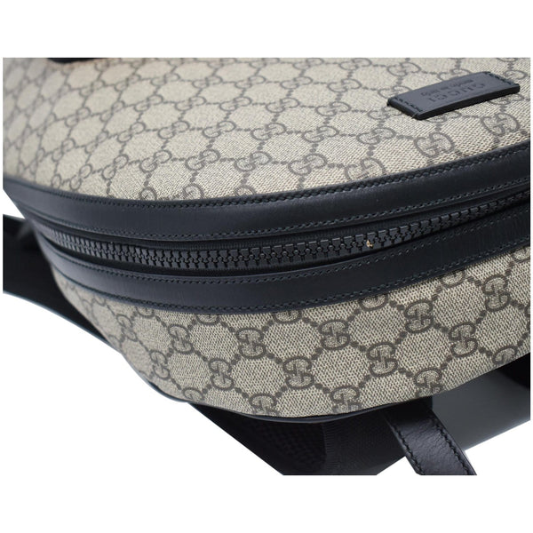 GUCCI GG Monogram Supreme Backpack Bag Beige 406370