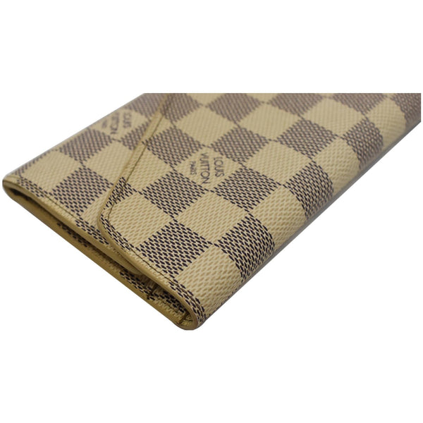 LOUIS VUITTON Josephine Damier Azur Wallet White