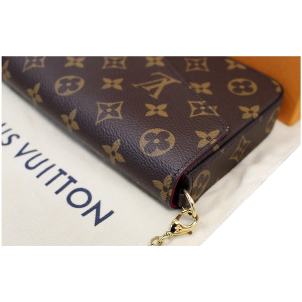 Corner LV Pochette Felicie Monogram Canvas Bag