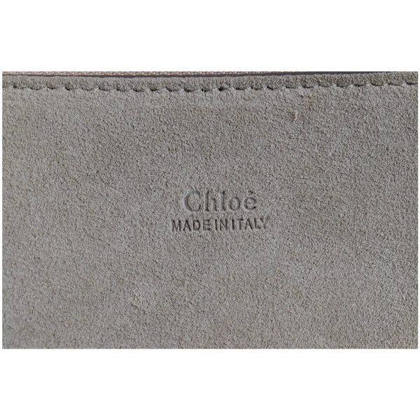 CHLOE Faye Medium Leather Shoulder Bag Brown