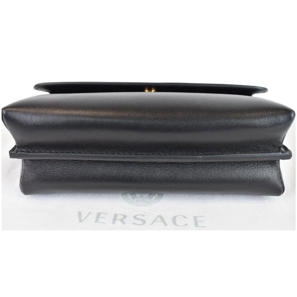 VERSACE Medusa Aeternitas Bangle Evening Charm Satchel Bag Black