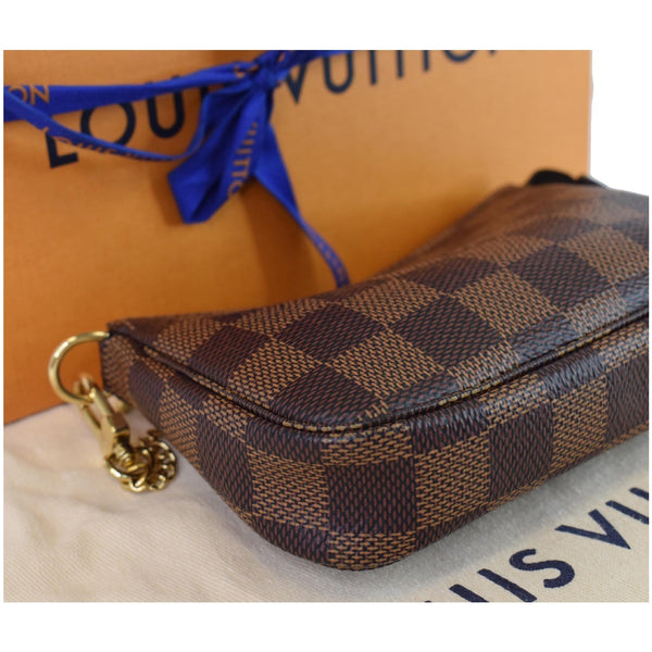 Louis Vuitton Pochette Damier Ebene Accessories Pouch - women bag