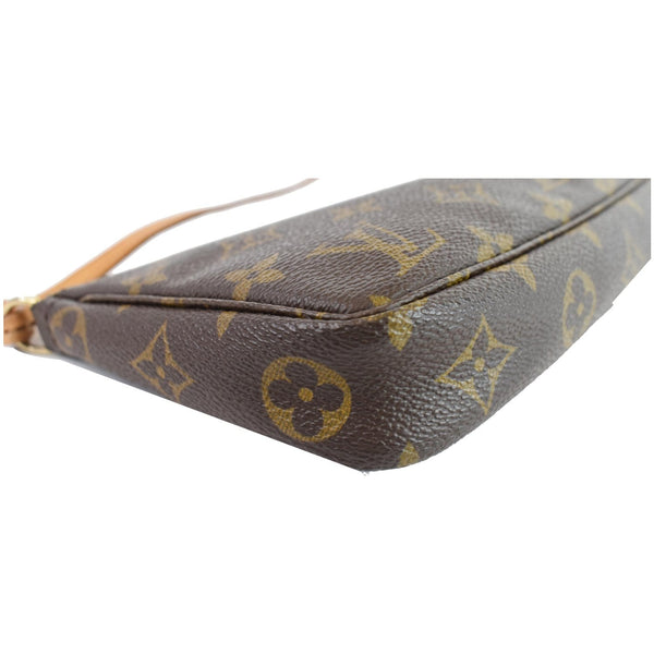 LOUIS VUITTON Pochette Accessoires Monogram Canvas Pouch Bag Brown